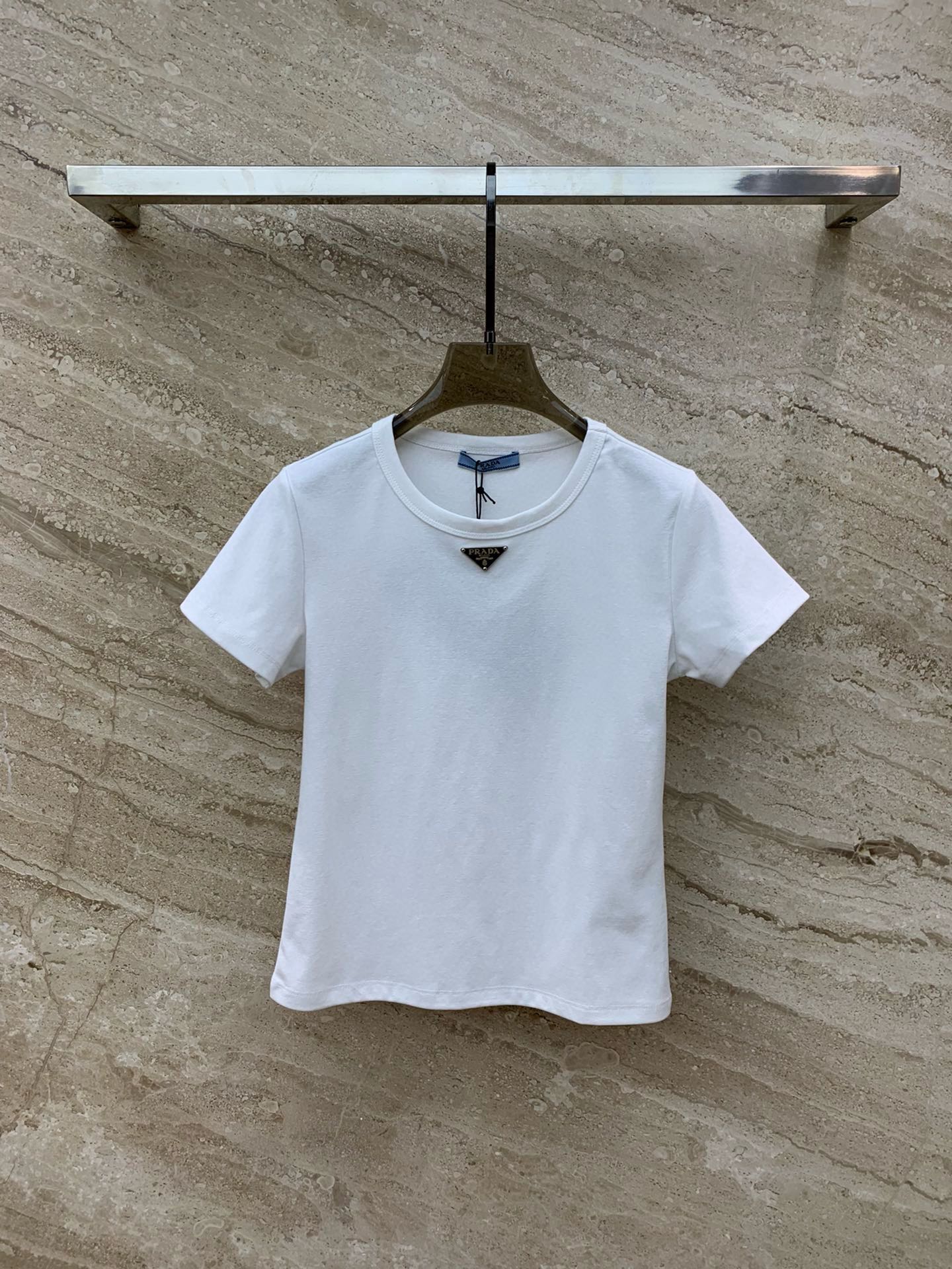 Prada Vêtements T-Shirt vendre en ligne
 Collection printemps – été Manches courtes