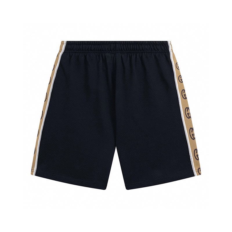 High Quality Women’s Gucci Side Strip Retro Logo Shorts in Black, Various Sizes - 图片 2