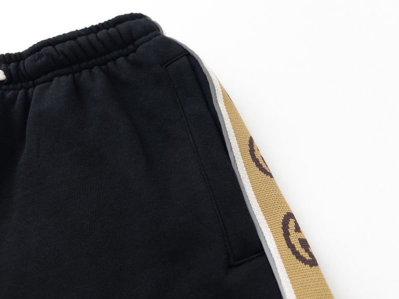 High Quality Women’s Gucci Side Strip Retro Logo Shorts in Black, Various Sizes - 图片 8