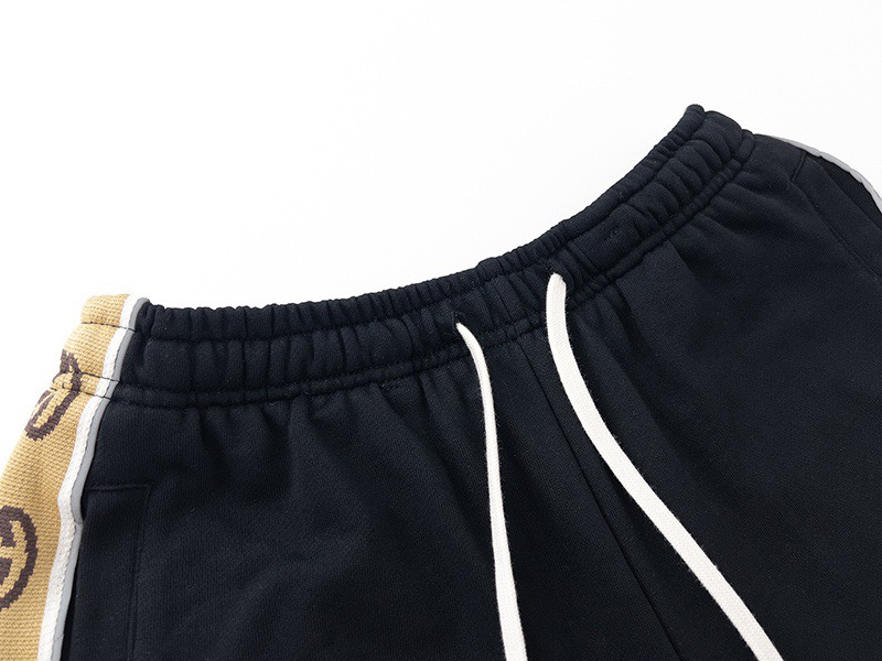 High Quality Women’s Gucci Side Strip Retro Logo Shorts in Black, Various Sizes - 图片 5