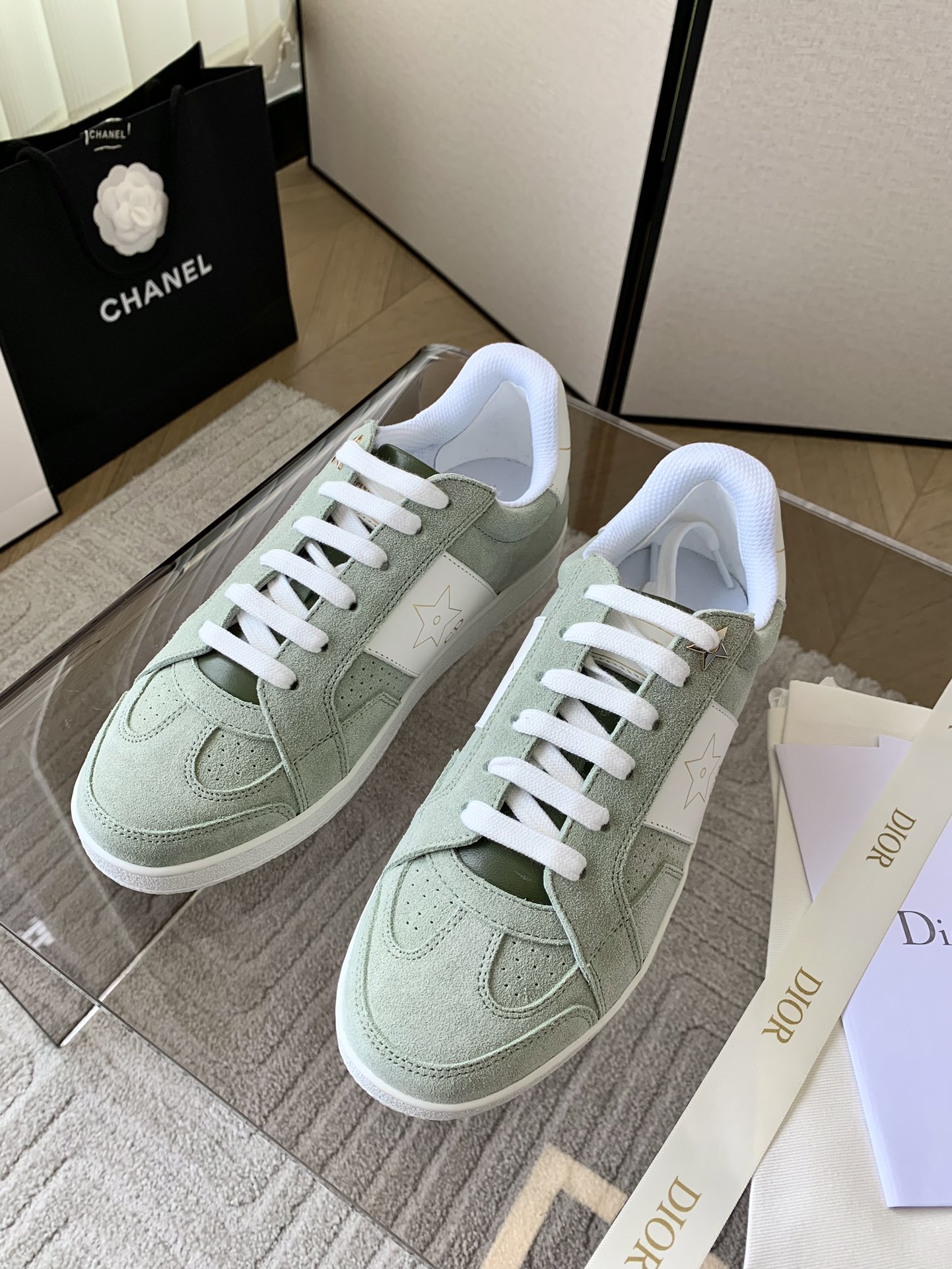 Dior Skateboard Shoes TPU Casual