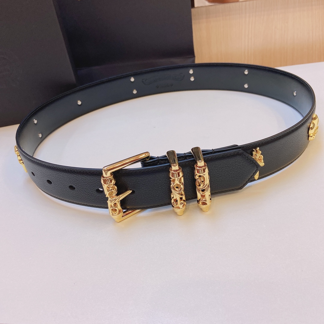 “Review: ChromeHearts Crocson Crust Belt Purchase Experience” - 图片 1