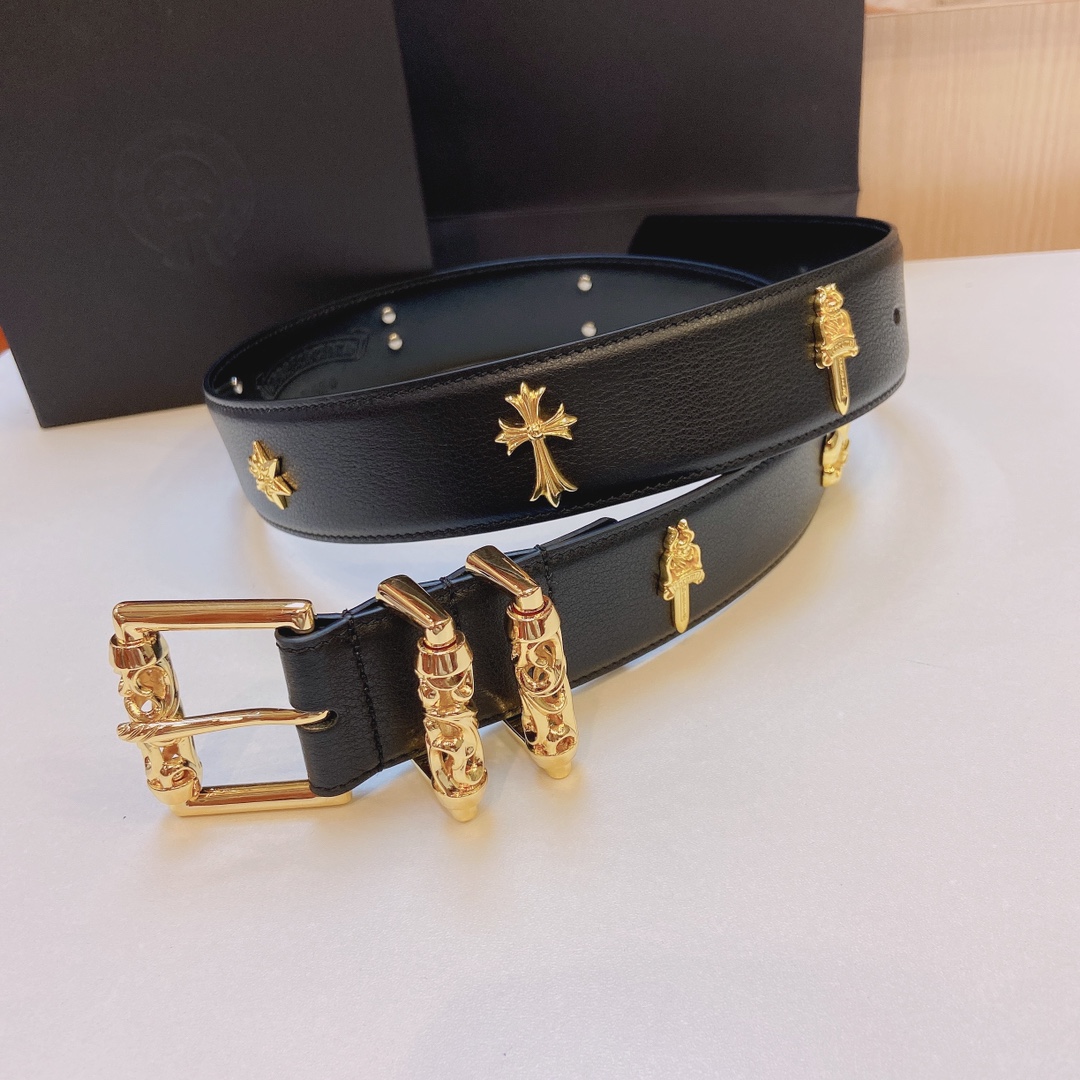 “Review: ChromeHearts Crocson Crust Belt Purchase Experience” - 图片 2