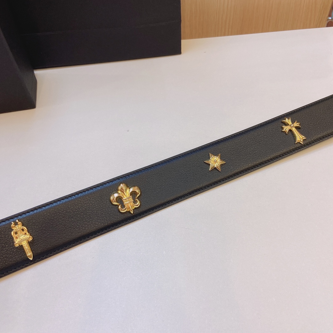 “Review: ChromeHearts Crocson Crust Belt Purchase Experience” - 图片 3