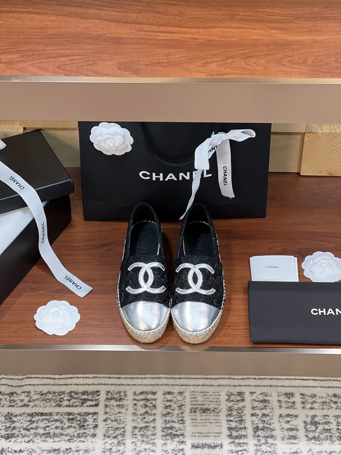 Chanel Shoes Espadrilles Top Fake Designer
 Frosted Rubber Sheepskin Silk Spring Collection