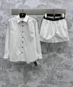 Chanel Clothing Shirts & Blouses Sewing Cotton Spring Collection