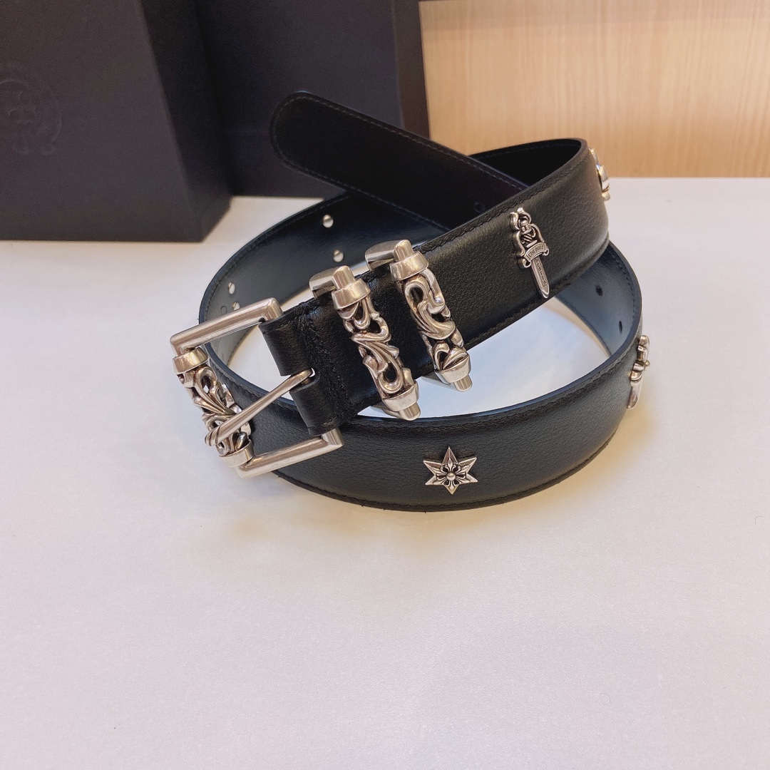 Review: Grade CrromeHearts Crocson Crust Precious Crust with 3.7cm Belt Width - 图片 2