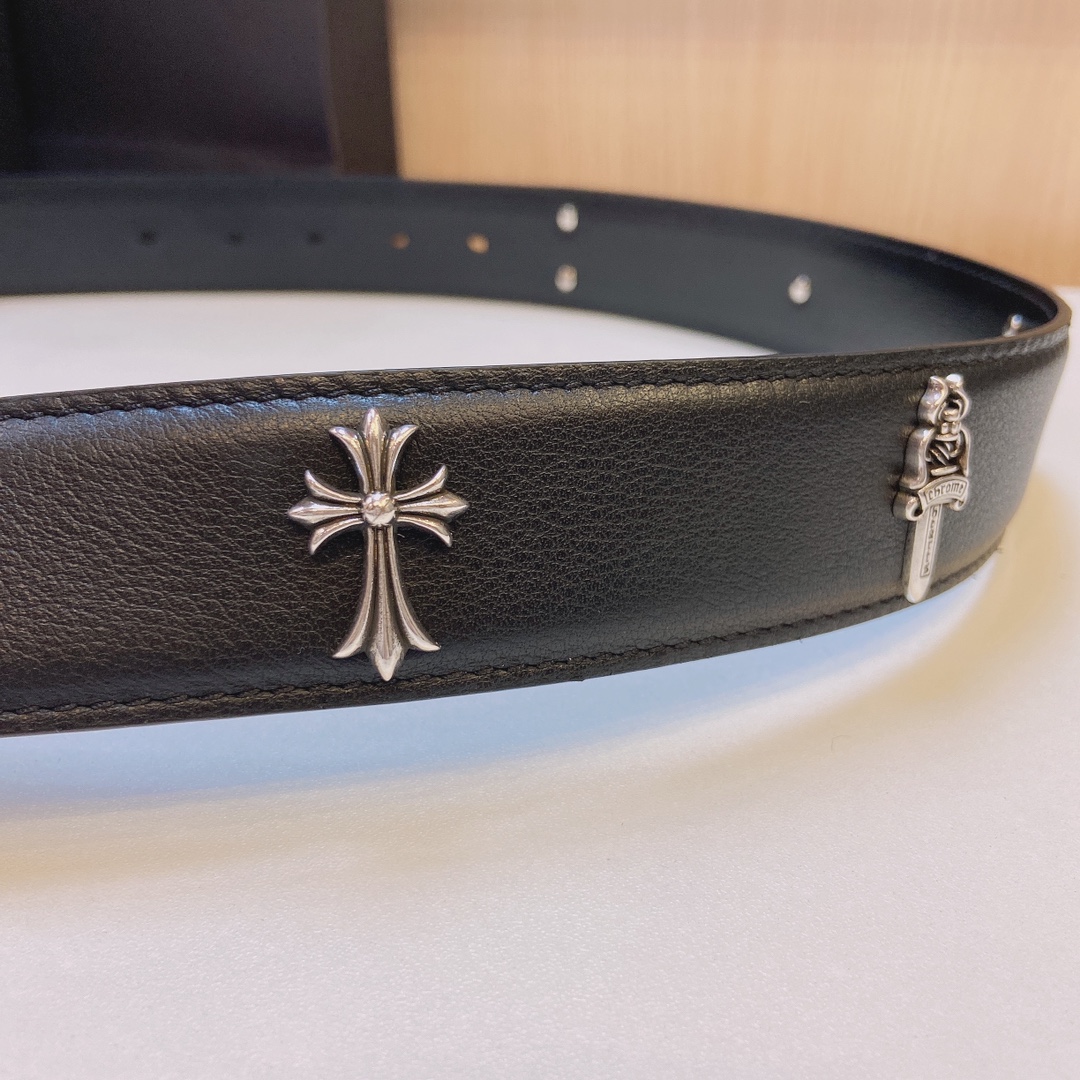 Review: Grade CrromeHearts Crocson Crust Precious Crust with 3.7cm Belt Width - 图片 4