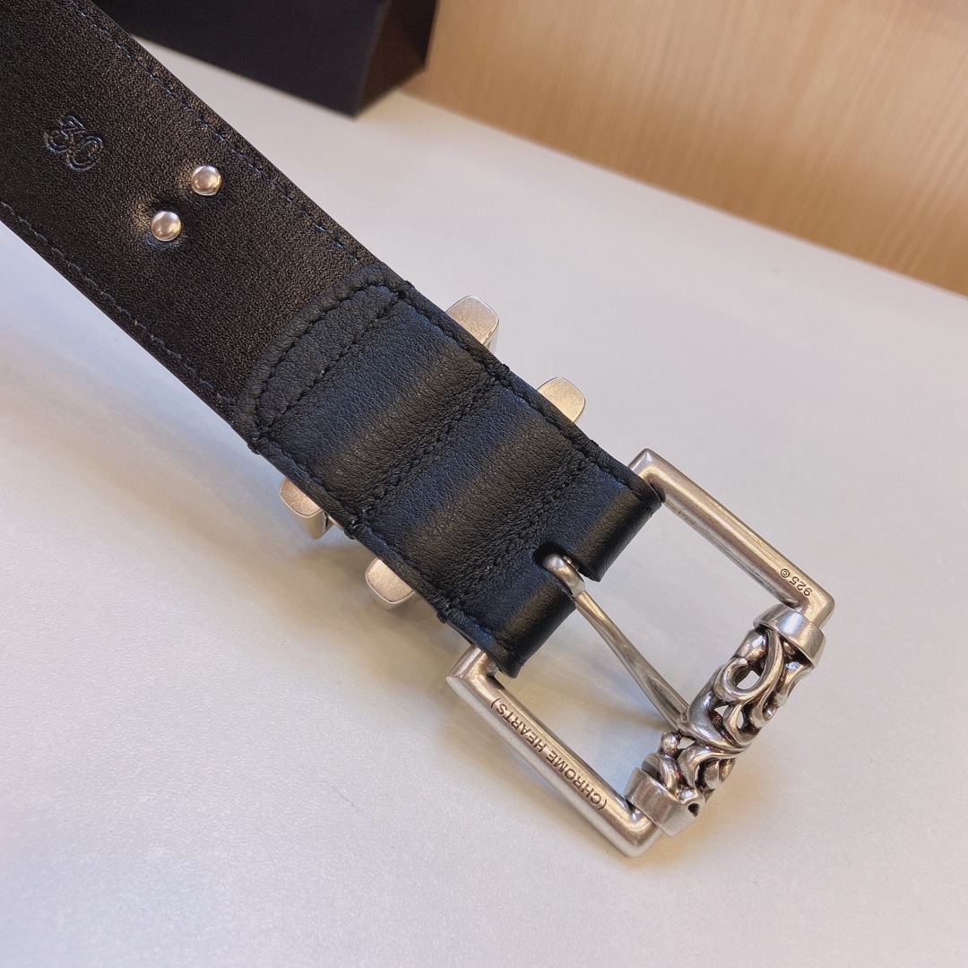 Review: Grade CrromeHearts Crocson Crust Precious Crust with 3.7cm Belt Width - 图片 7