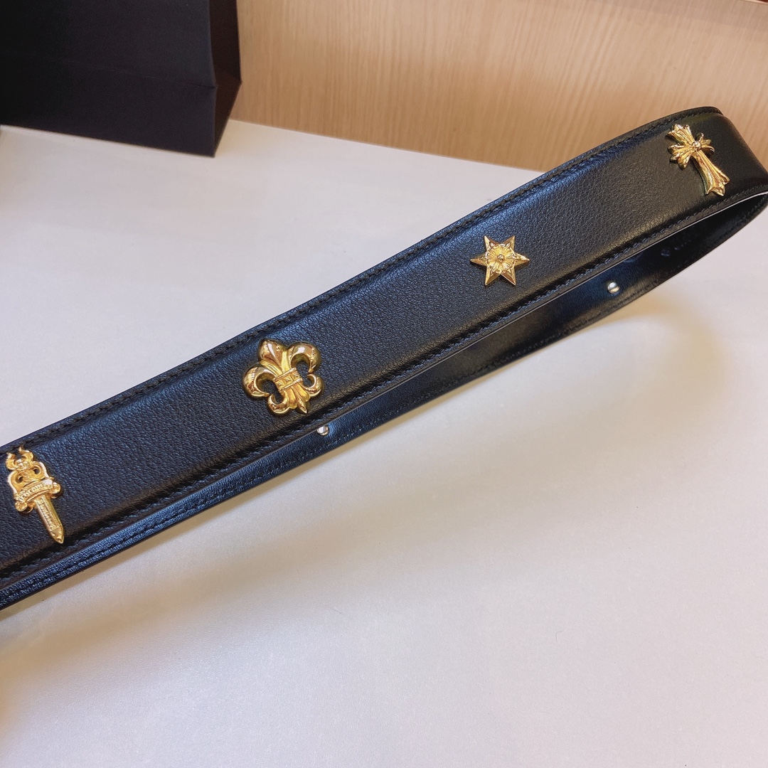 Review: Grade CrromeHearts Crocson Crust Precious Belt Purchase Confusion Cleared - 图片 4