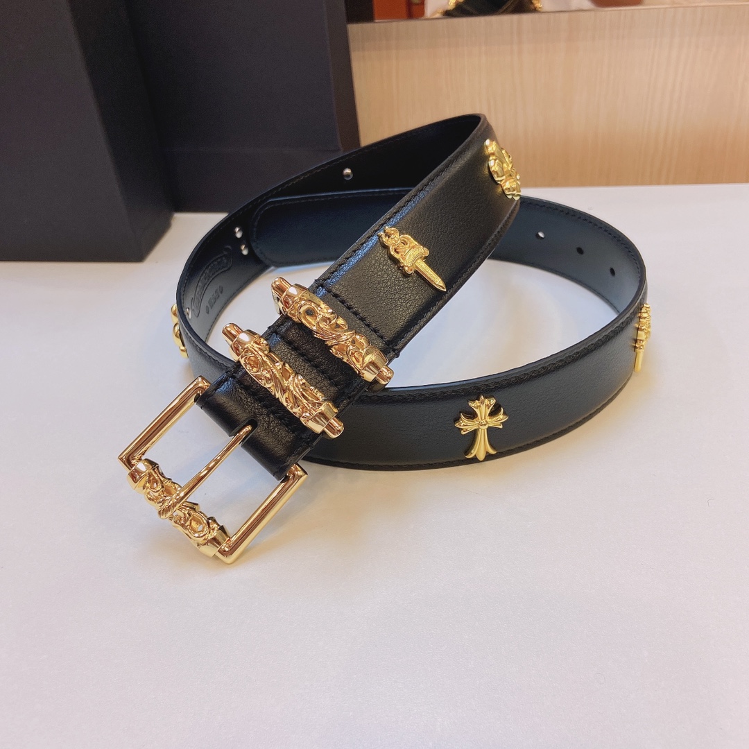 Review: Grade CrromeHearts Crocson Crust Precious Belt Purchase Confusion Cleared - 图片 3