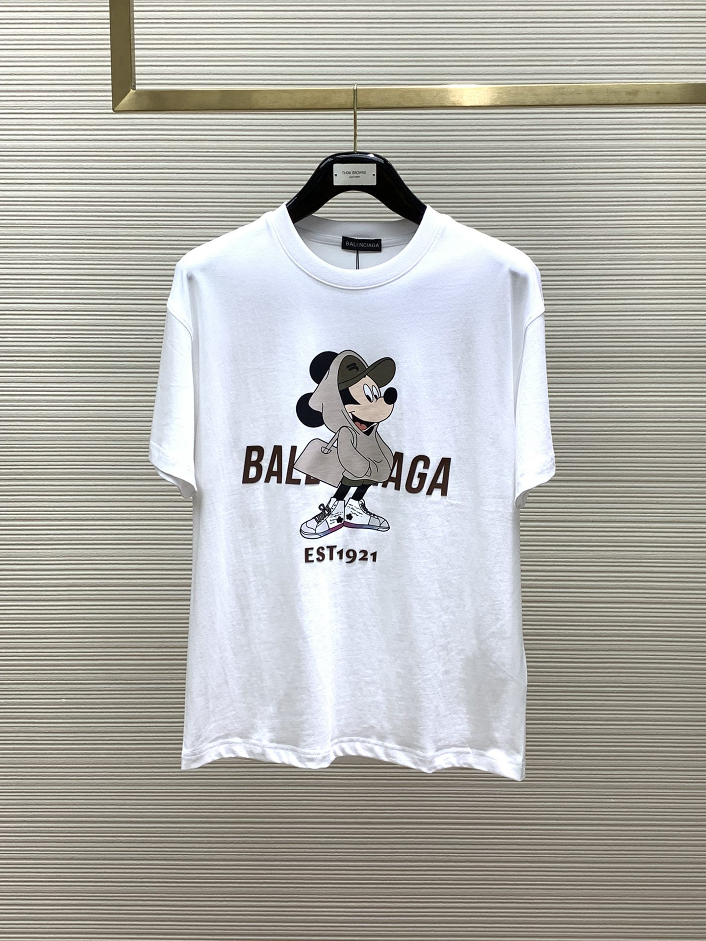 Balenciaga Clothing T-Shirt Printing Summer Collection Fashion Short Sleeve