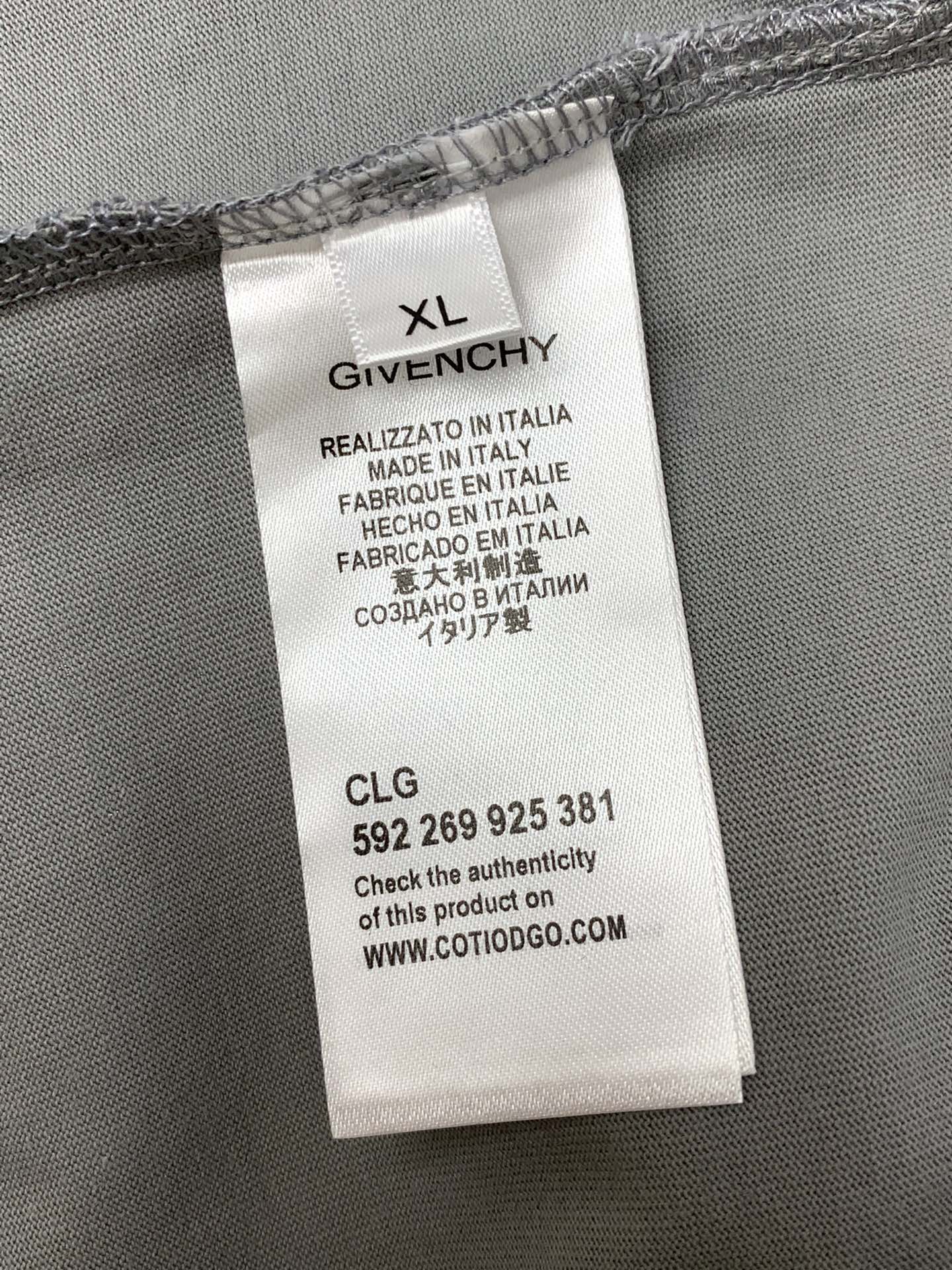 Givenchy纪梵希2024初夏最新品专柜同步有售原单狠货时尚休闲圆领短袖T恤进口原版面料顶级刺绣工艺