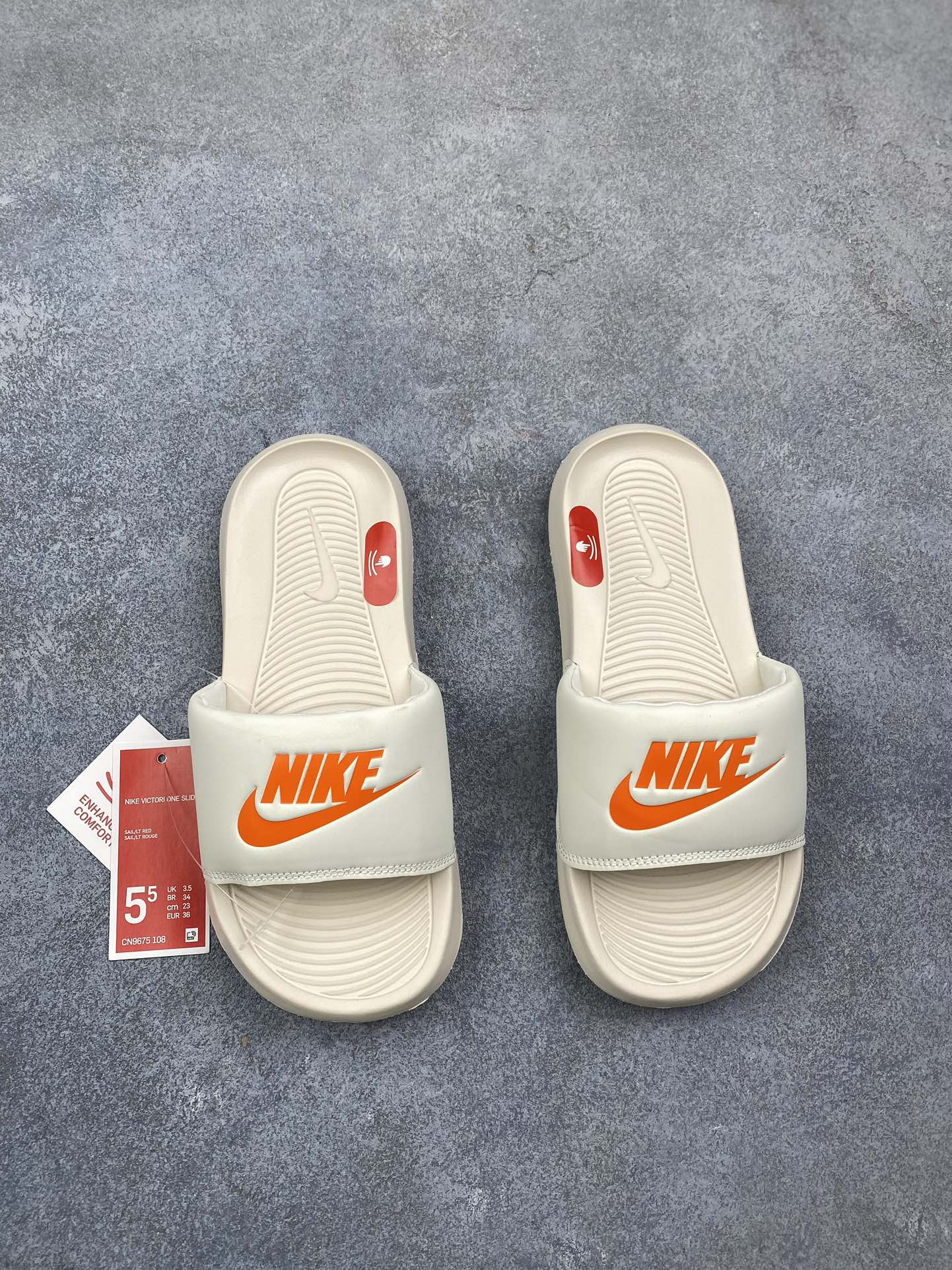 Nike Shoes Slippers Blue Platinum White Summer Collection Beach