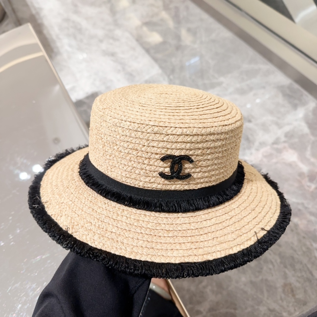 NO:194047,Ch@nel Chanel's new straw hat, sweet fairy style, practical and versatile style for travel!  Japanese carefully identified grass, super large hat brim, sunshade effect reaches 90!  A little fairy must enter!  Hat fisherman hat baseball hat knit hat, hat, chanel, espadrilles, hats19860909Ch@nel香奈儿新款草帽 甜美仙女风,出游实用百搭款！ 日本细辨草,超大帽檐,遮阳效果达90！ 小仙女必入！帽子渔夫帽棒球帽针织帽,帽子,chanel,espadrilles,hats,hat