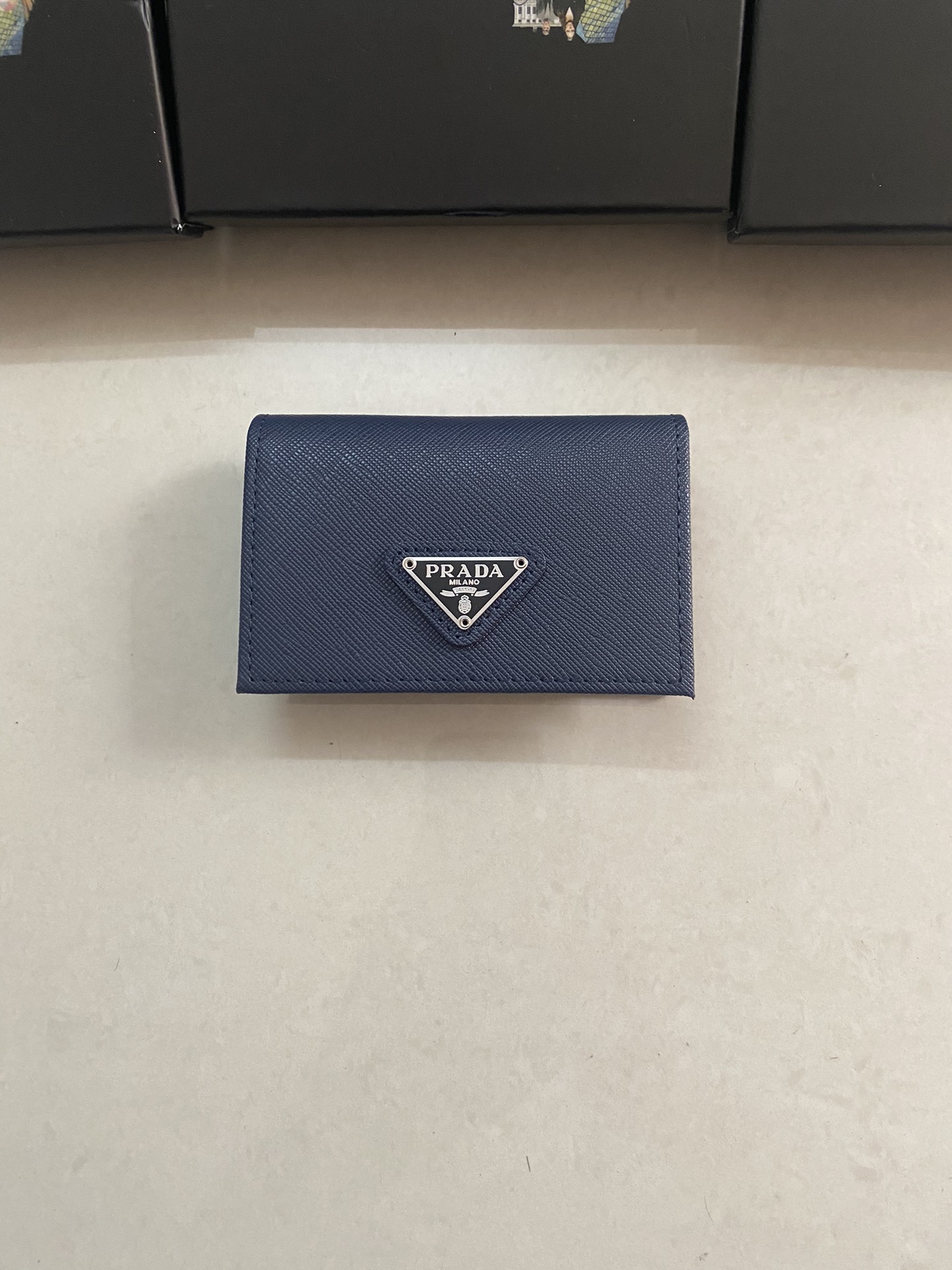 PRADA メンズ カードケース - イタリア製高級牛皮使用