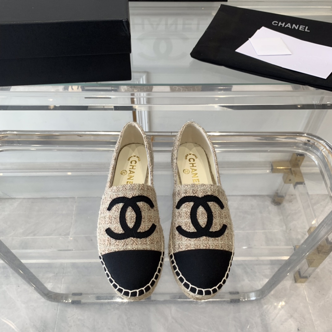 High Quality 1:1 Replica
 Chanel Shoes Espadrilles