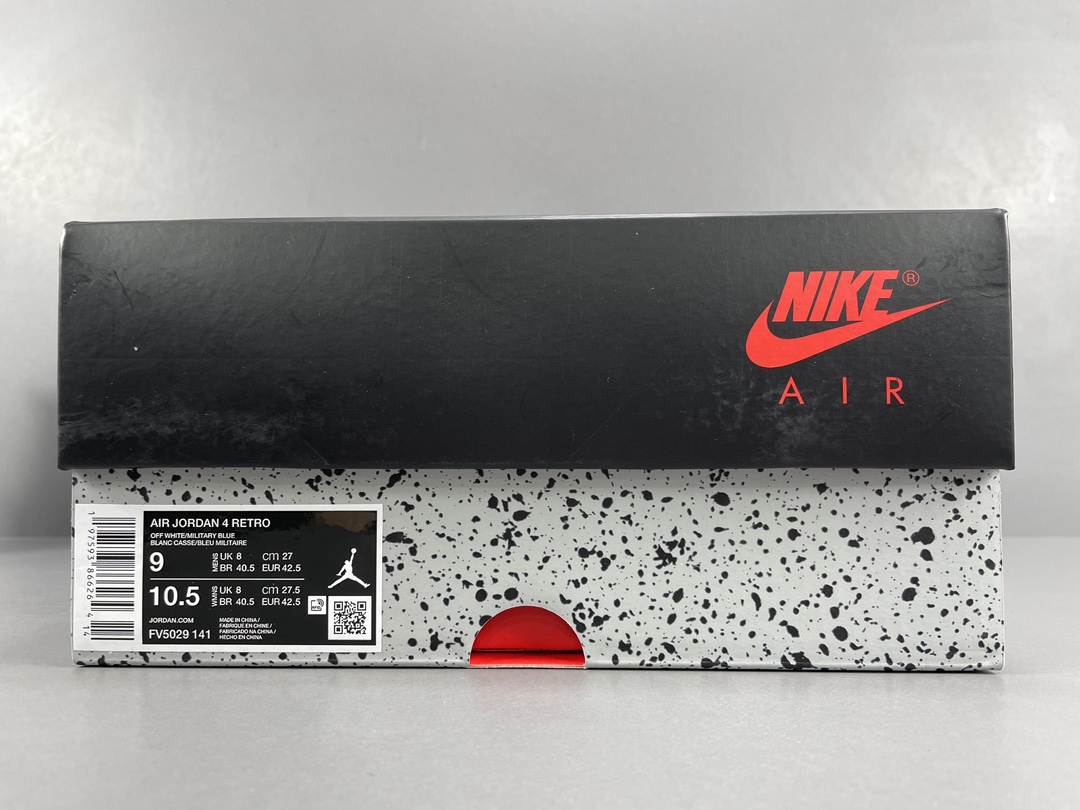 JordanAirJordan4MilitaryBlue白蓝2024年版FV5029-141尺码36-4