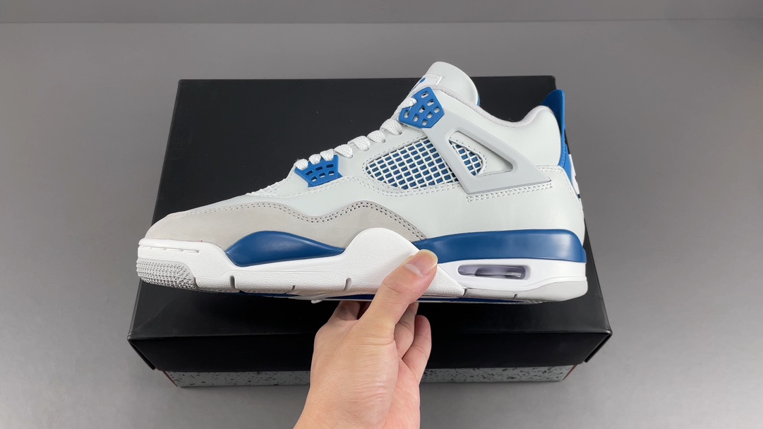 JordanAirJordan4MilitaryBlue白蓝2024年版FV5029-141尺码36-4