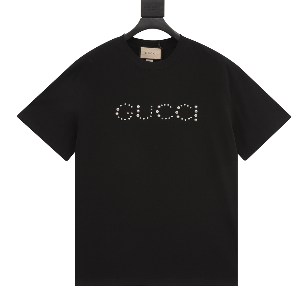 Gucci Odzież T-Shirt Bawełna Wiosenna kolekcja Krótki rękaw