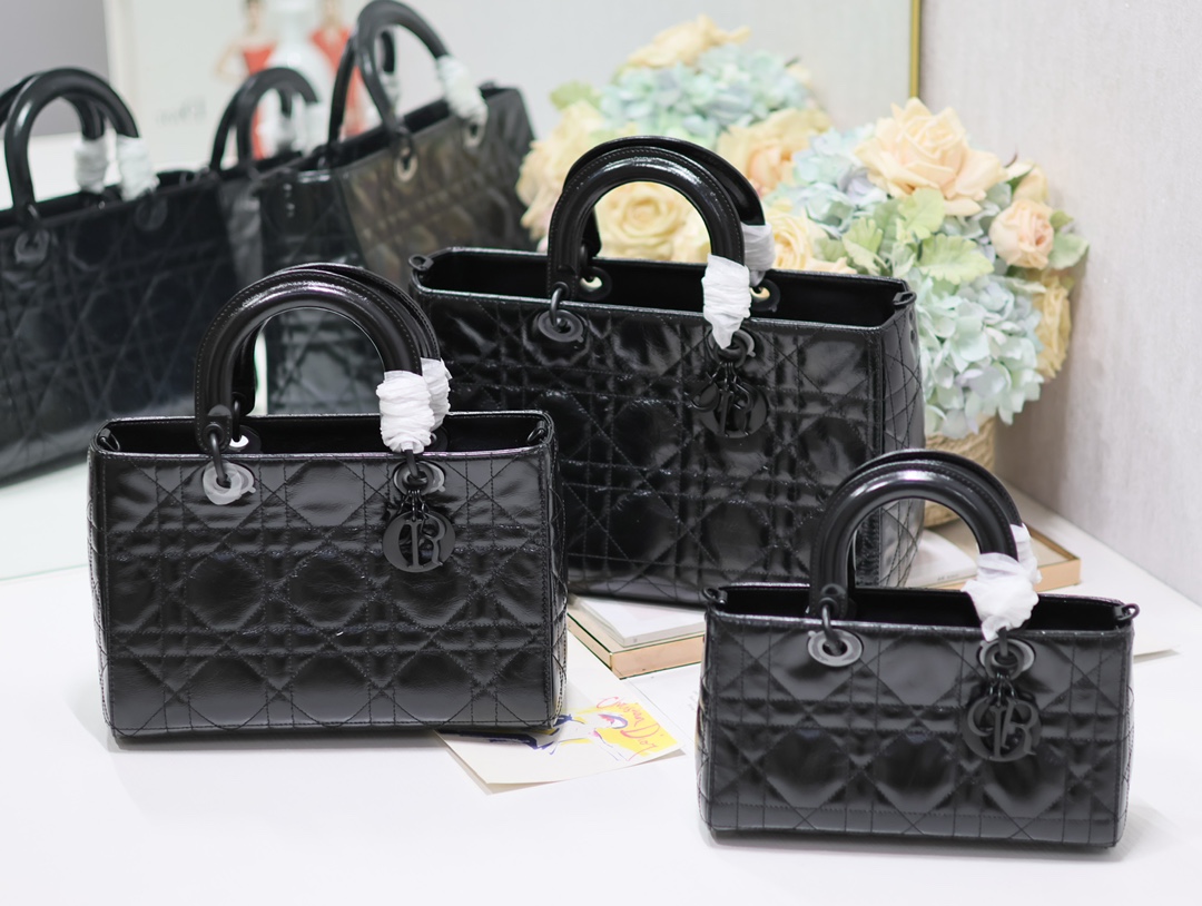Dior Bags Handbags Black Cowhide Lady