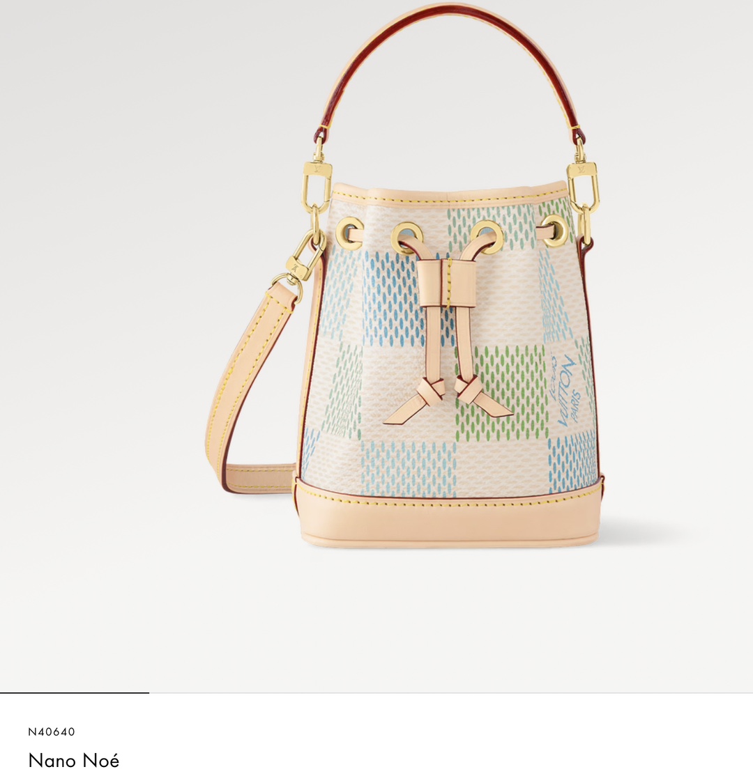 Louis Vuitton LV Nano Noe Replicas
 Bags Handbags Lattice n40640