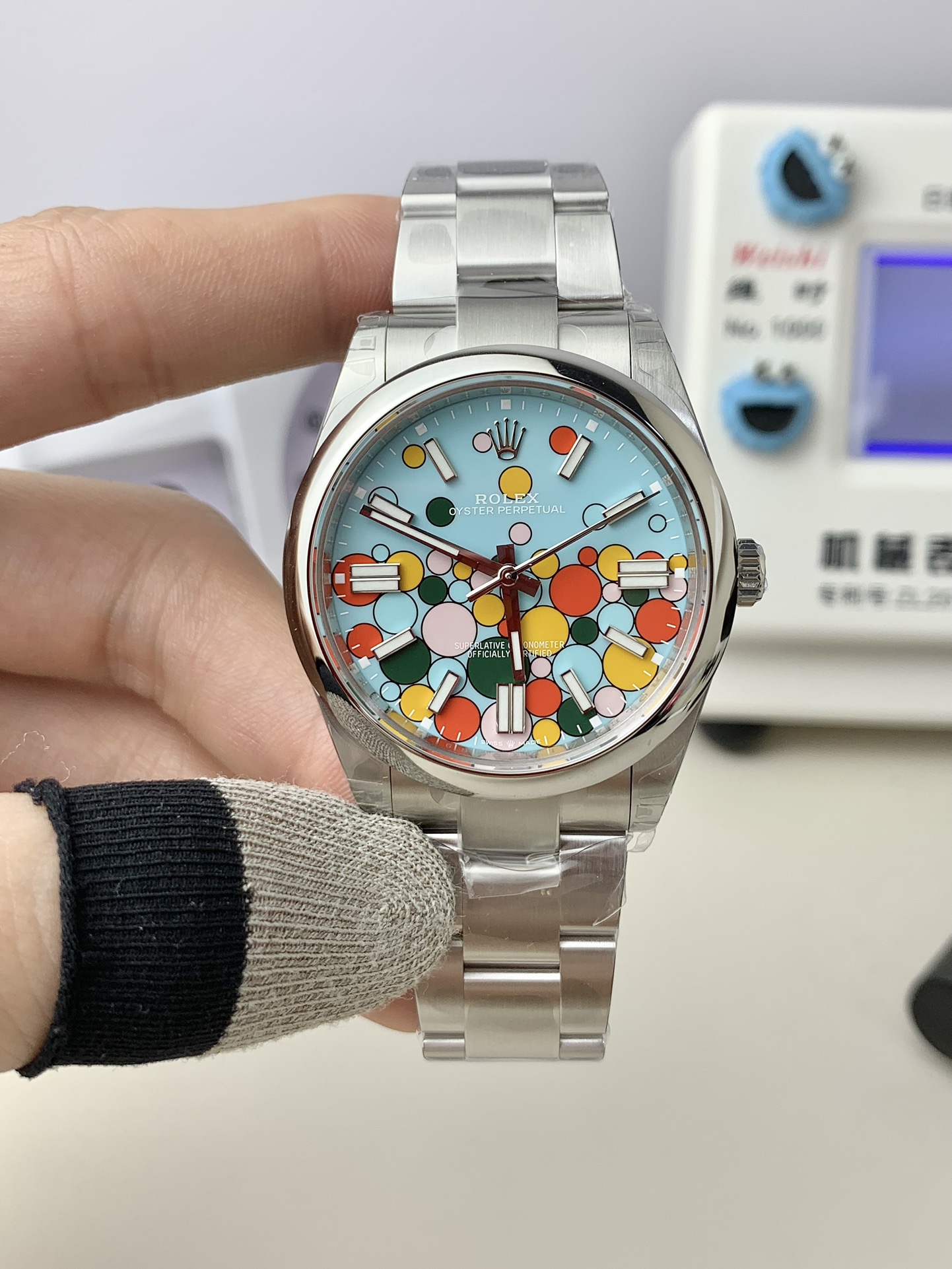 NO:384486,VS new 41mm bubble constant dynamic,19860909VS 新款41mm 泡泡恒动,,Watch