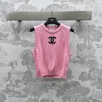 Chanel Clothing Tank Tops&Camis Knitting Wool