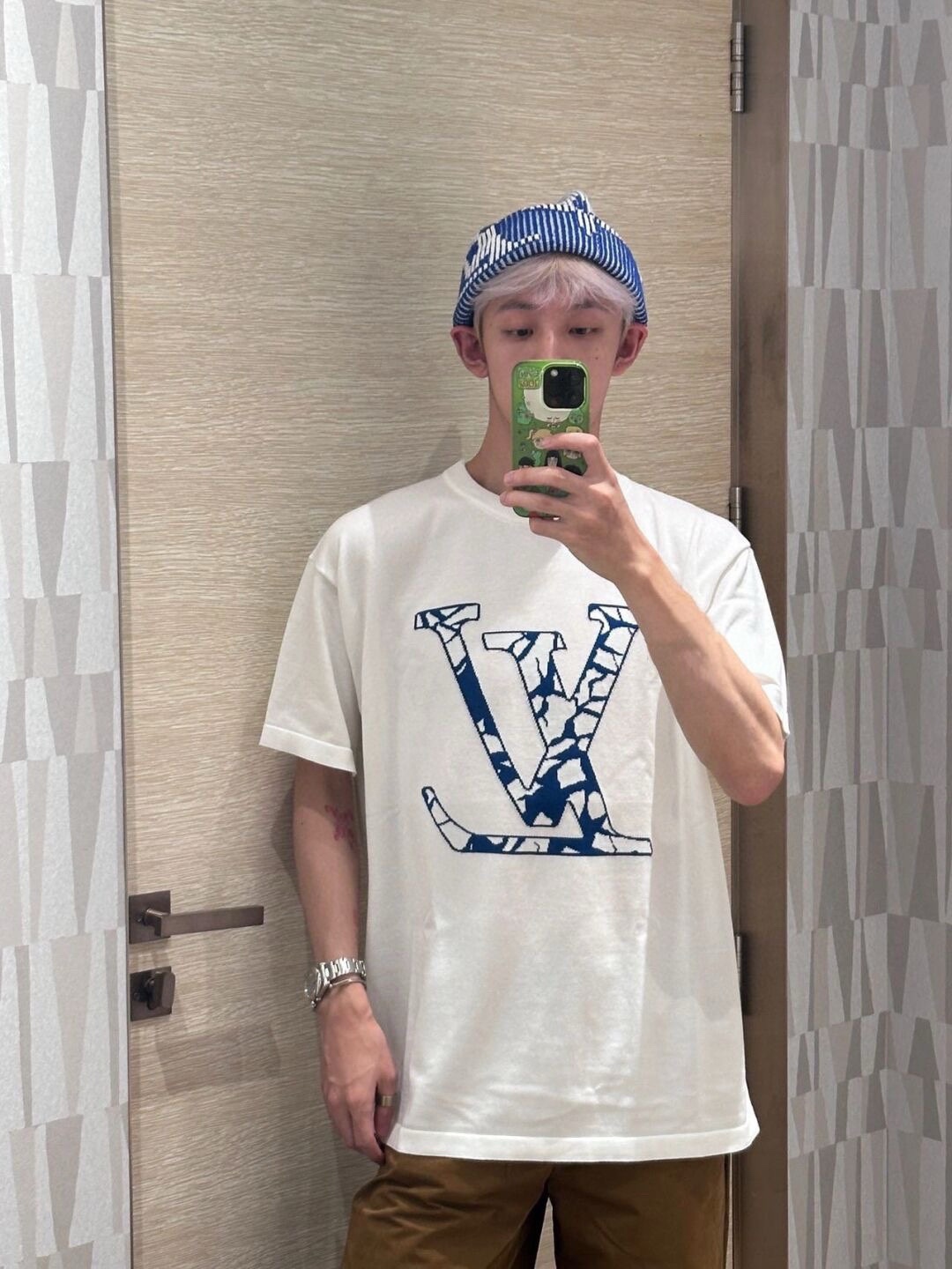 Louis Vuitton Ropa Camiseta Manga corta