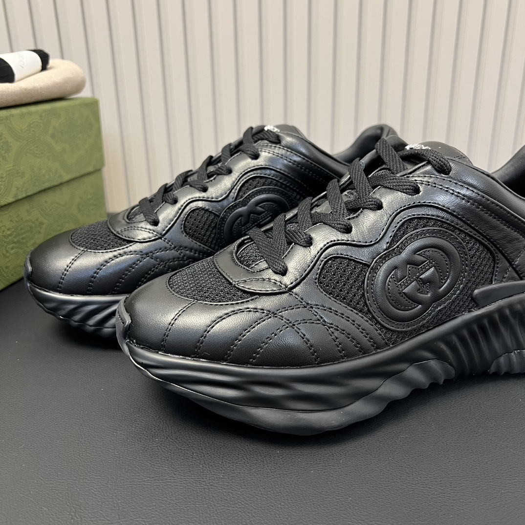 ‍❤️‍👨情侣款👣Gucci 👣Ripple系列运动鞋 5