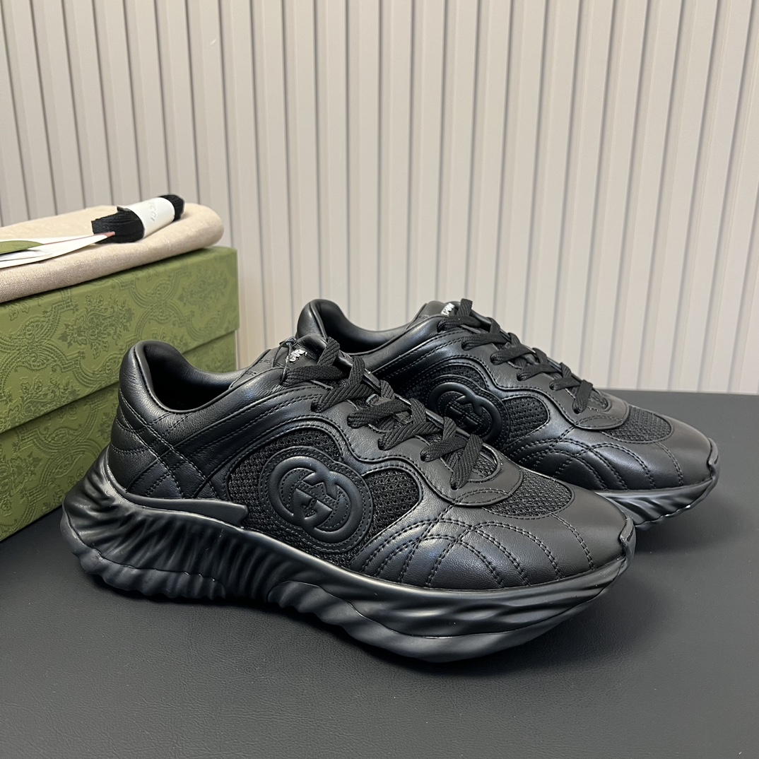 ‍❤️‍👨情侣款👣Gucci 👣Ripple系列运动鞋 2