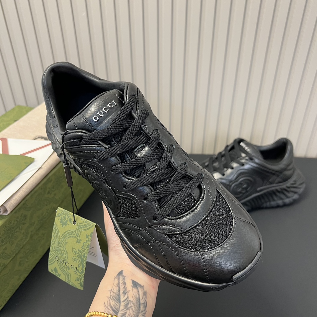 ‍❤️‍👨情侣款👣Gucci 👣Ripple系列运动鞋 9