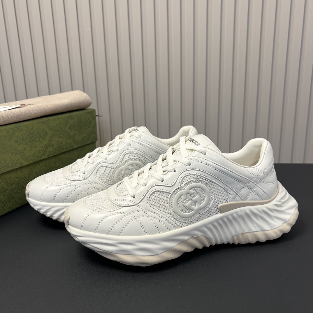 ‍❤️‍👨情侣款👣Gucci 👣Ripple系列运动鞋 3