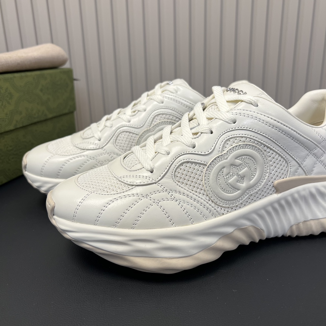 ‍❤️‍👨情侣款👣Gucci 👣Ripple系列运动鞋 5