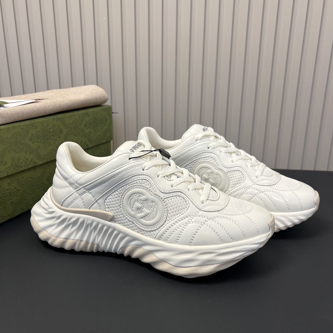 ‍❤️‍👨情侣款👣Gucci 👣Ripple系列运动鞋 2