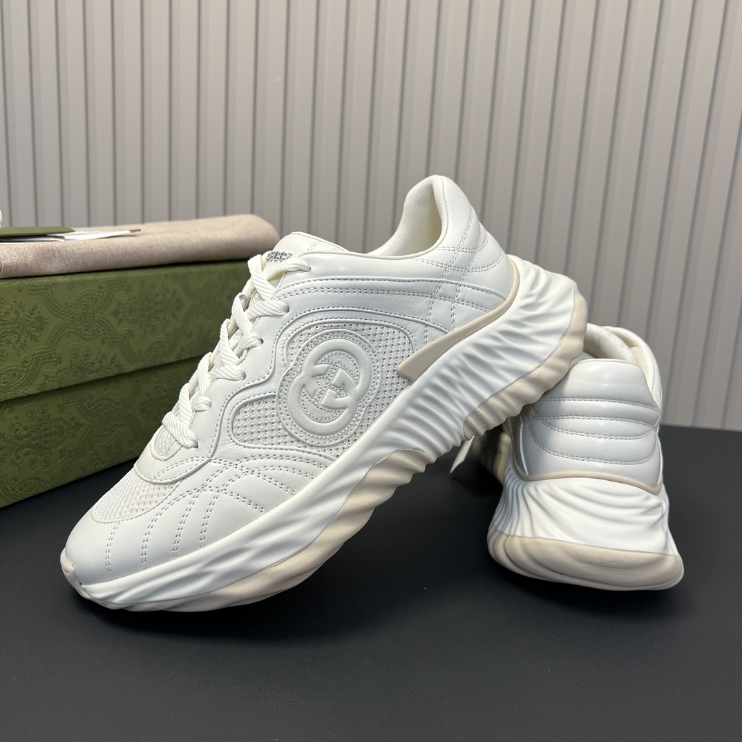 ‍❤️‍👨情侣款👣Gucci 👣Ripple系列运动鞋 7