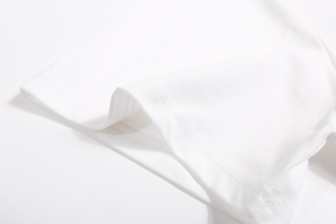 Drew House White Cotton T-shirt with Smiley Balloon Bear Design in Various Sizes - 图片 5
