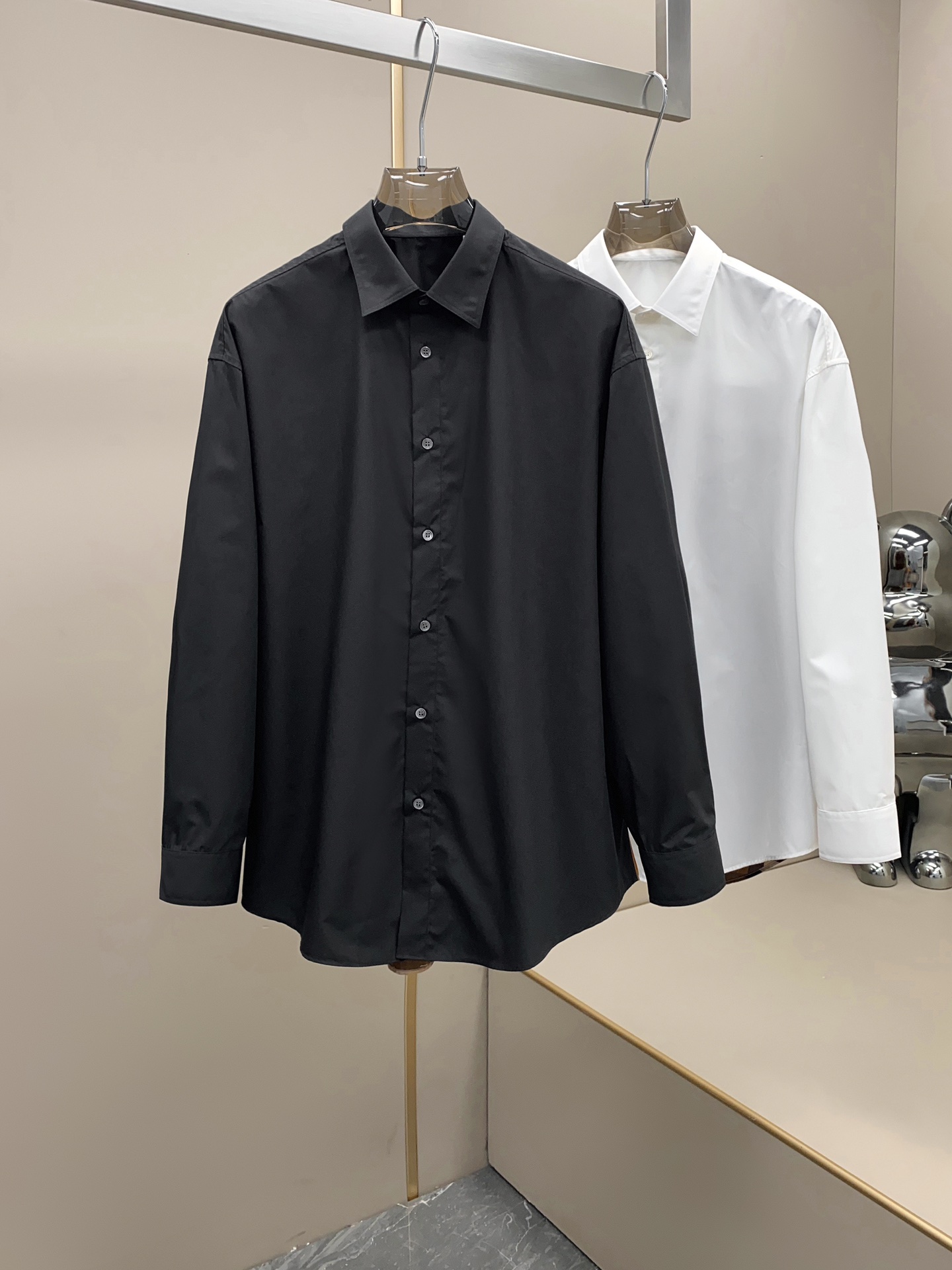 Burberry Clothing Coats & Jackets Shirts & Blouses Black White Lattice Unisex Cotton Casual