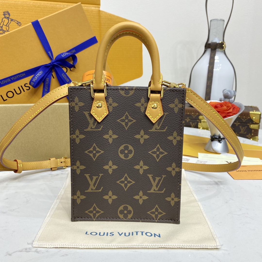 Louis Vuitton LV Sac Plat Sacos de corpo cruzado & Ombro Rosa Colecção Outono/Inverno Mini M81295