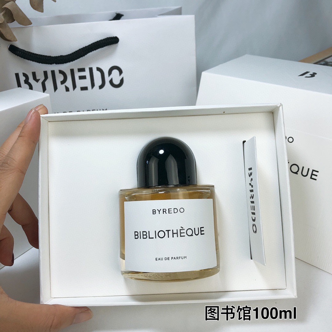 Byredo 100ml! Aromas: Biblioteca, Inflorescencia, Tulipán, Cedro super, Rosa de zona desierta, Alma solitaria del desie…