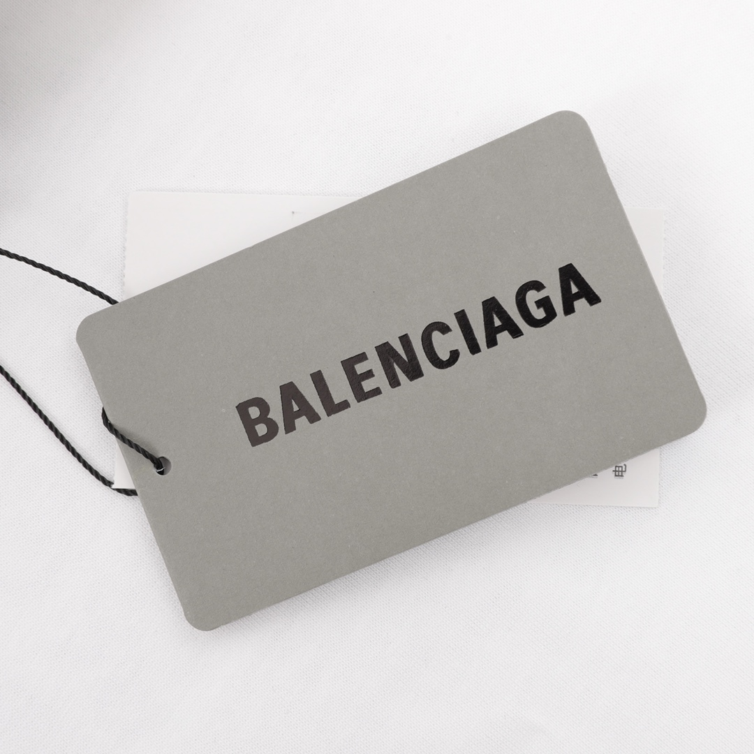 Balenciaga/巴黎世家 BLCG 23ss 环保标识短袖T恤