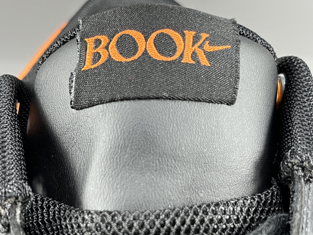 专柜版德文布克黑桔NikeBook1德文布克Book1布克一代防滑低帮篮球鞋男款Book1采用了配有Ai
