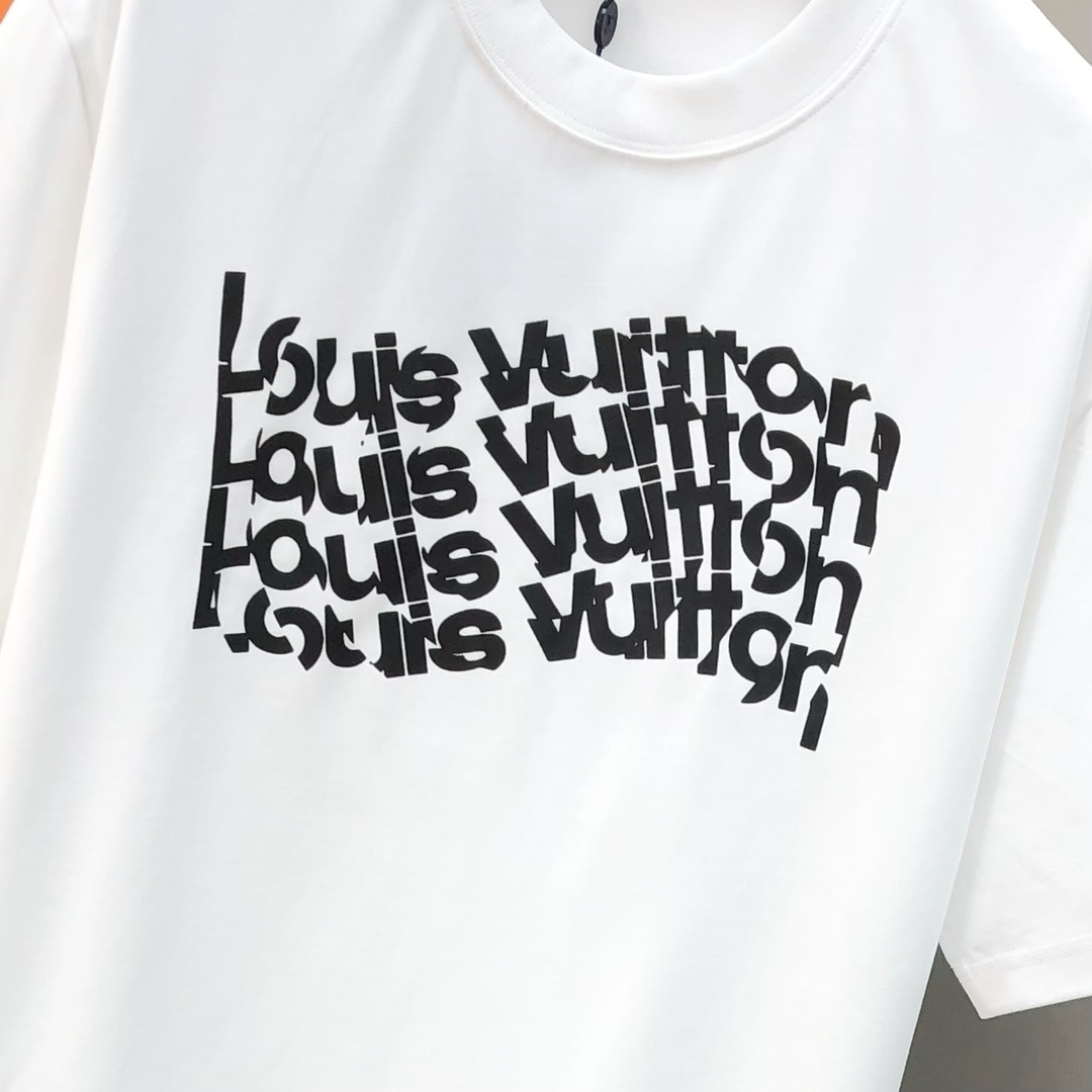   LV 路易威登2025春夏新款原单男士圆领短袖T恤 🔥专柜同步售卖 ✨✨高端品质 高版本 OS版型阔