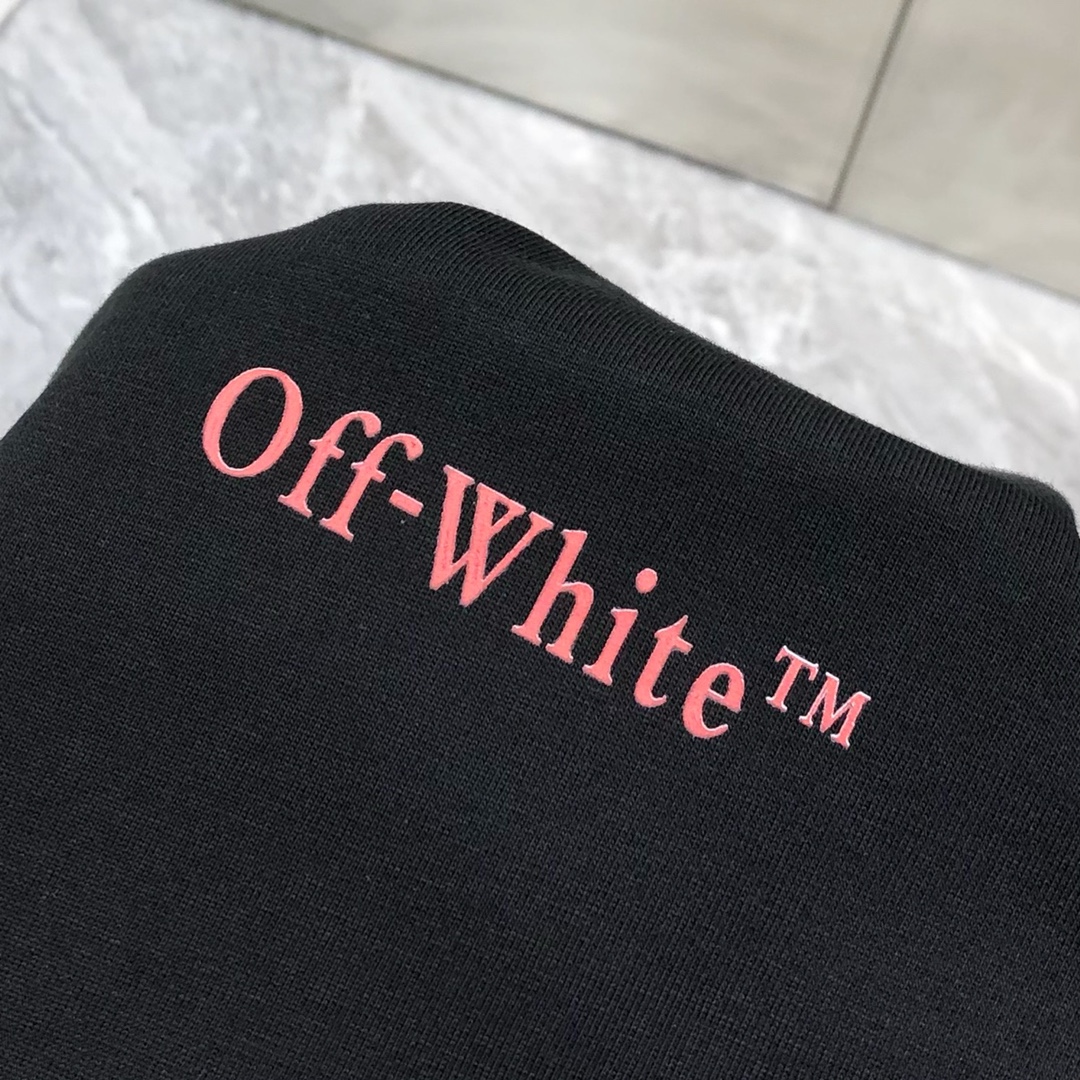 Offwhite春夏新款原单男士圆领短袖T恤专柜同步售卖高端品质高版本OS版型阔版时尚百搭爆款定制进口双