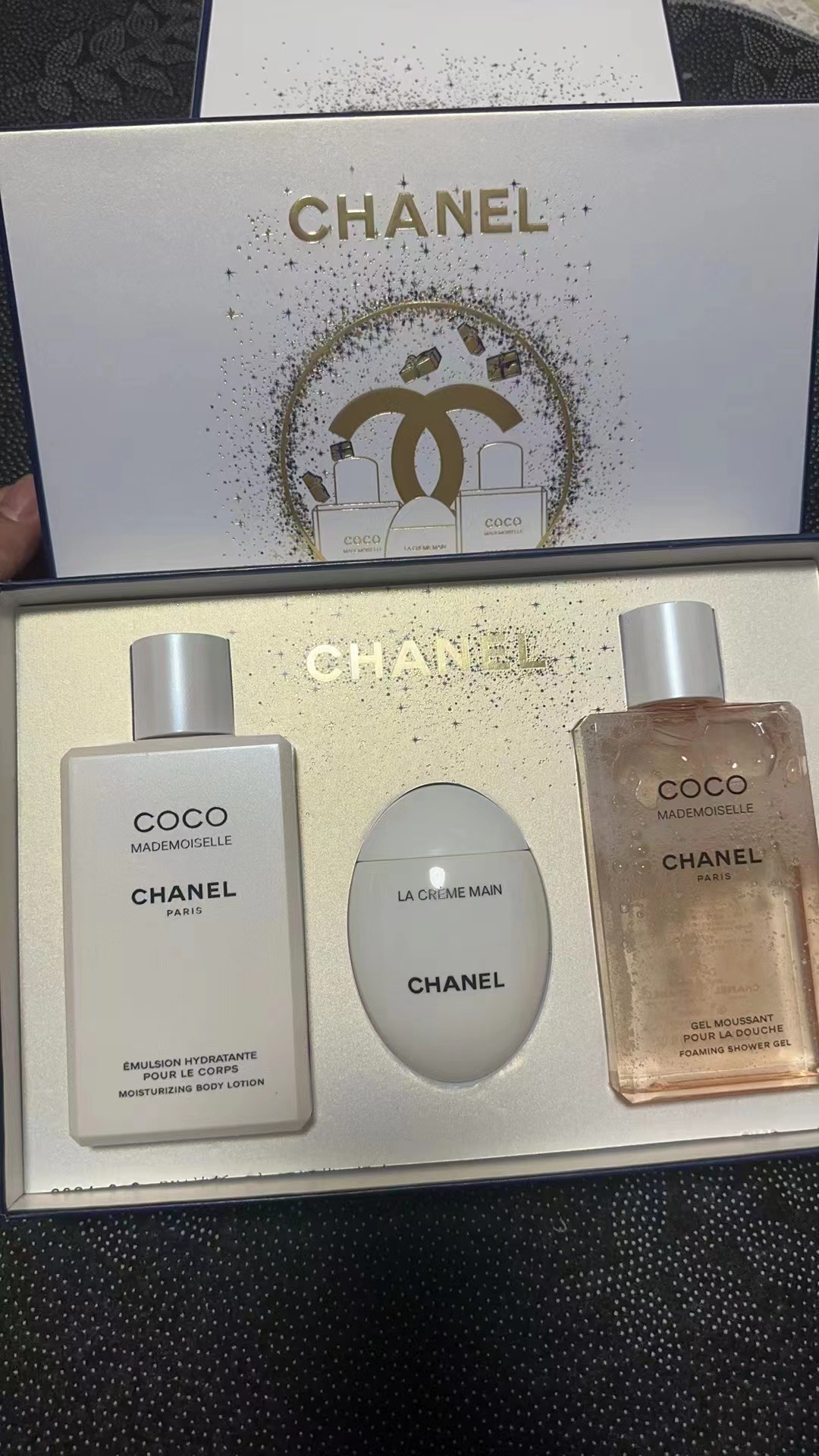 Chanel Coco Mademoiselle Fragrance Set: Body Lotion, Shower Gel, Hand Cream 1 i1712061048 7045 0