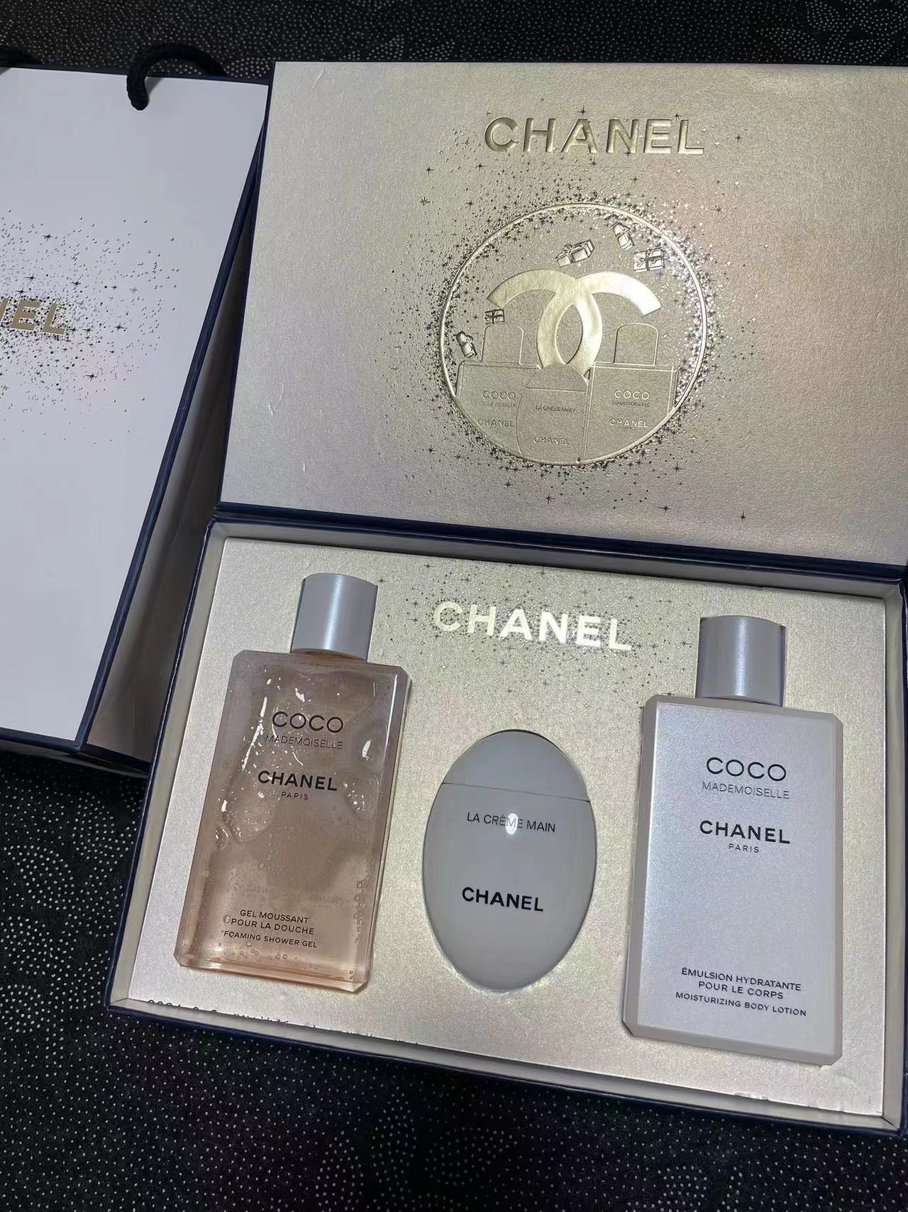Chanel Coco Mademoiselle Fragrance Set: Body Lotion, Shower Gel, Hand Cream 7 i1712061048 7277 6