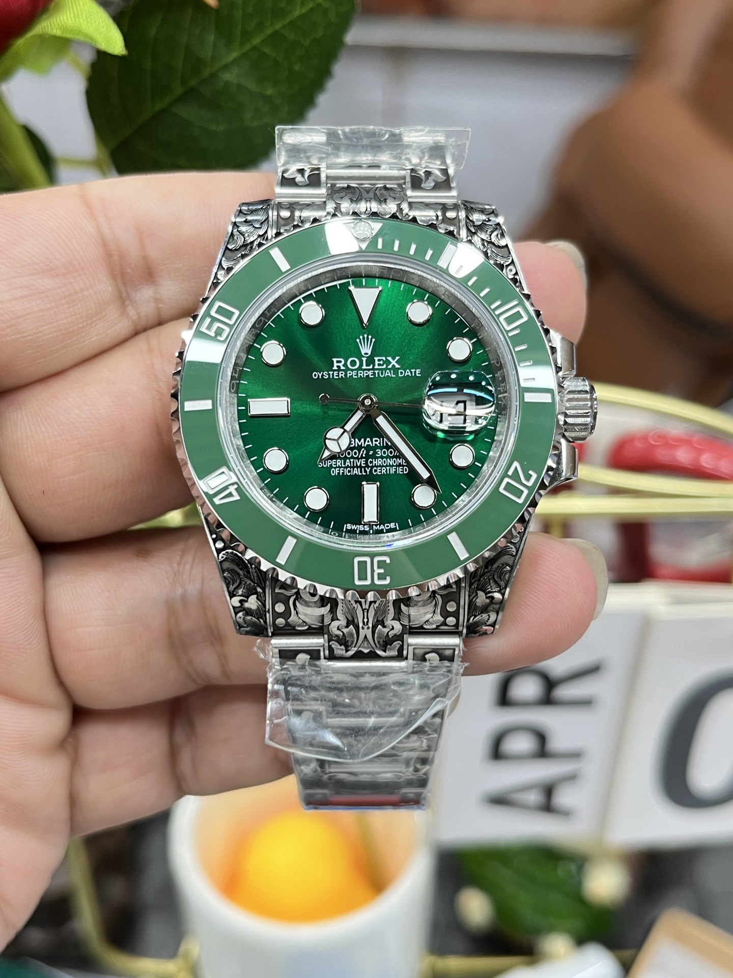 롤렉스 서브마리너 40mm 3135 무브먼트 레플리카 43074