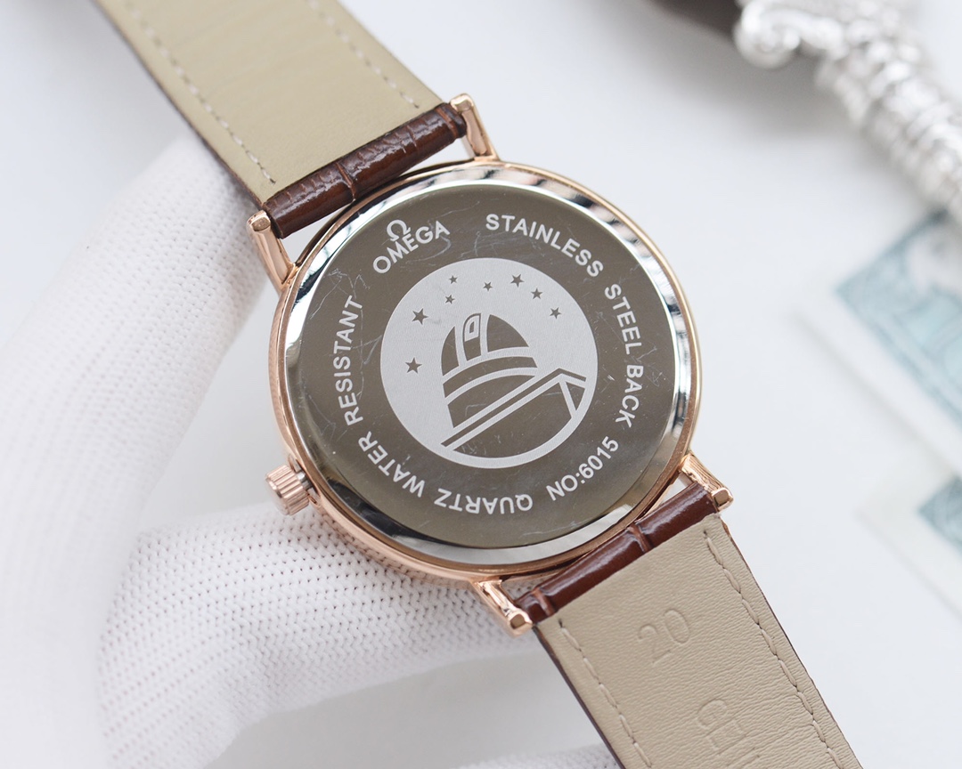 Omega-OMEGA Couple’s Wristwatch: White, Gold, Steel, Ceramic, Quality Assurance - 图片 9