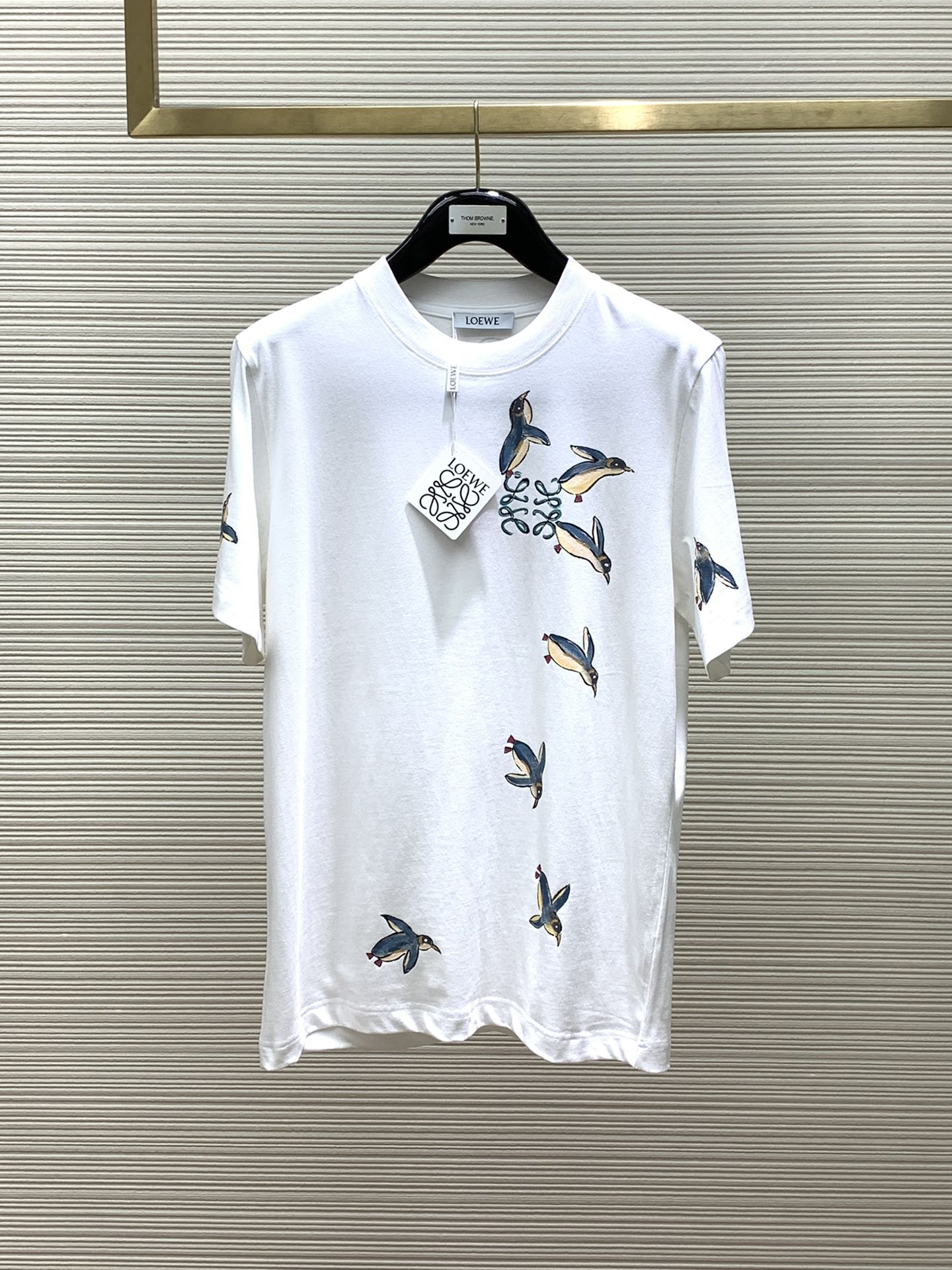 Loewe Clothing T-Shirt Printing Summer Collection Fashion Short Sleeve