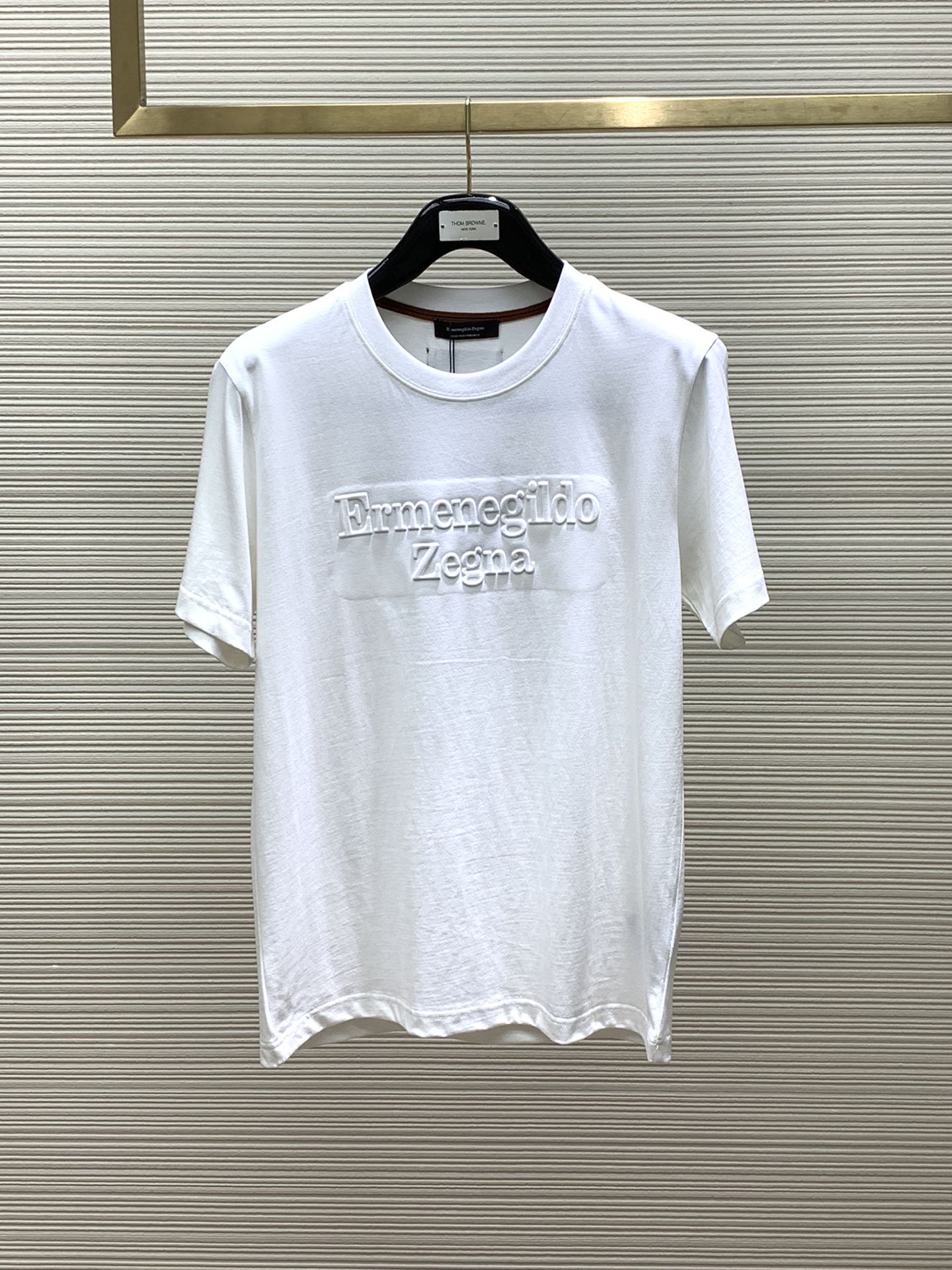 Zegna Clothing T-Shirt Summer Collection Fashion Short Sleeve